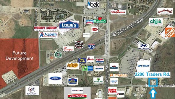 2206 Traders Rd. modern office building next to Wal-Mart